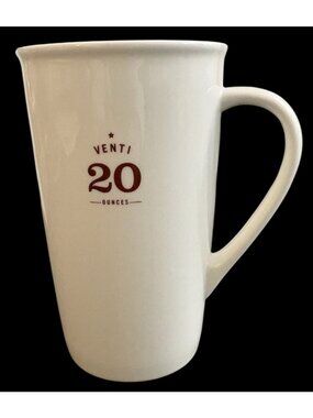 VTG Starbucks Venti 20 Ounce Coffee Cup RARE